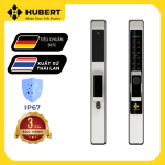 Khoá Cửa Nhôm HUBERT HB CN39 STYLE B – SILVER GRAY